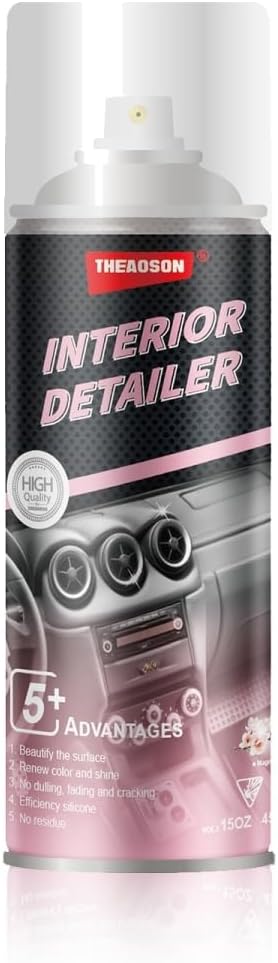 Generic Car Interior Detailer And Cleaner, 15 Fl Oz
