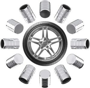 BFXM Car Tire Valve Stem Caps, Universal