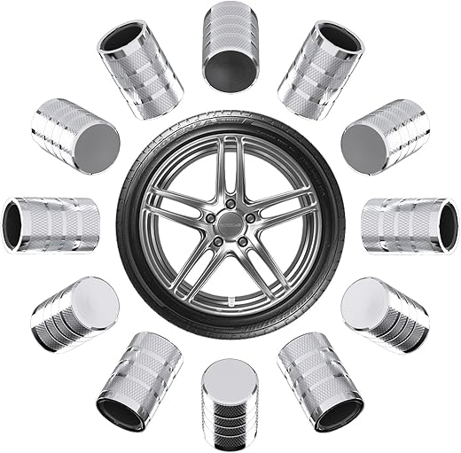 BFXM Car Tire Valve Stem Caps, Universal