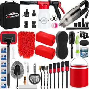 GPUSFAK Car Wash Cleaning Kit, 46Pcs