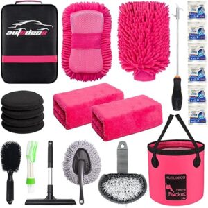 AUTODECO Car Wash Cleaning Tools Kit Set