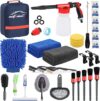 AUTODECO Car Wash Detailing Kit With Foam Gun