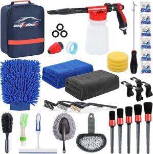 AUTODECO Car Wash Detailing Kit With Foam Gun