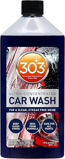 303 Products Car Wash High Foam Formula Mitt