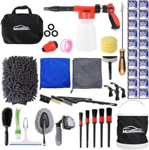 MorTime Car Wash Kit With Foam Gun