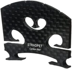 STRADPET Carbon Fiber Bridge 2.0 For Violin