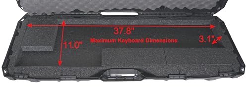 Case Club Keyboard Hard Shell Carry Case - Image 2
