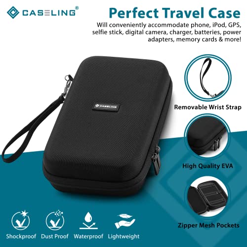 caseling Universal Electronics Travel Organizer Case, Black - Image 5