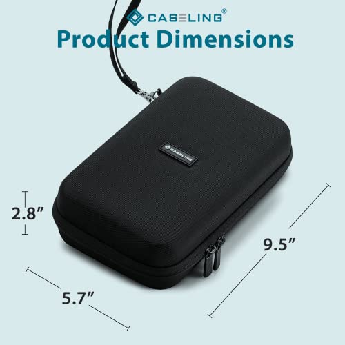 caseling Universal Electronics Travel Organizer Case, Black - Image 2