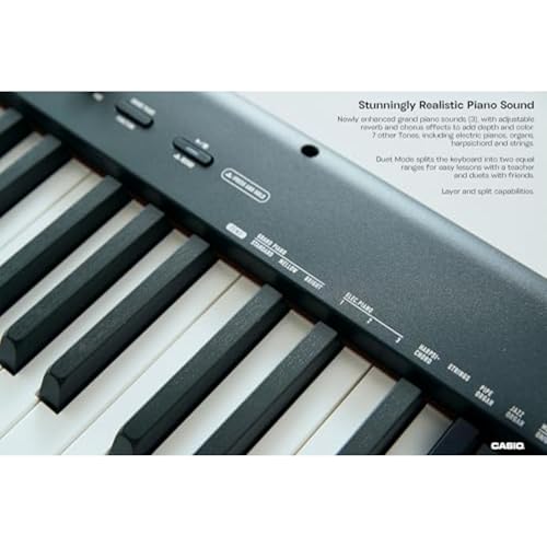 Casio CDP-S160 Compact Digital Piano (Black) - Image 3