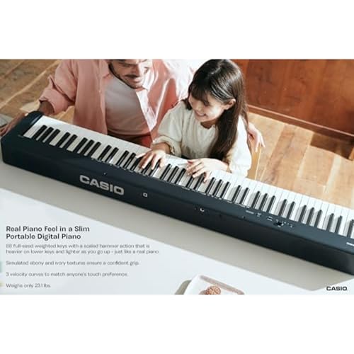 Casio CDP-S160 Compact Digital Piano (Black) - Image 2