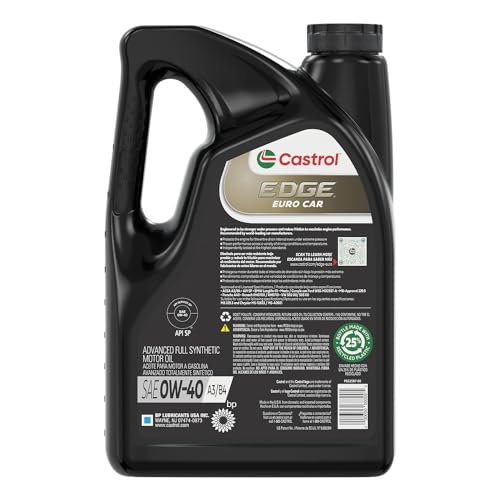 Castrol Edge Euro 0W-40 Synthetic Motor Oil - Image 3