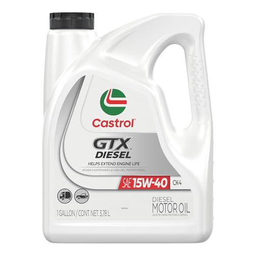 Castrol GTX CK-4 Diesel Motor Oil, 15W-40 - Image 2