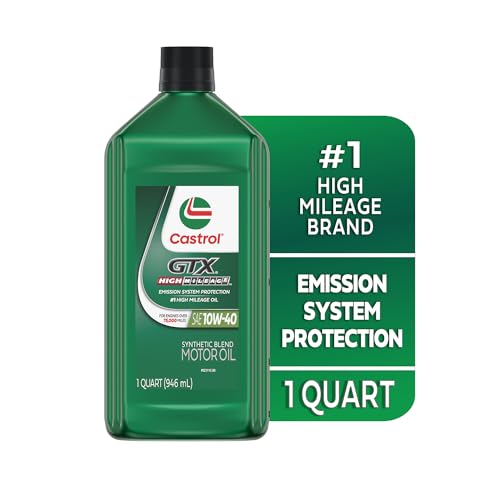 Castrol GTX High Mileage 10W-40 Motor Oil - Image 2