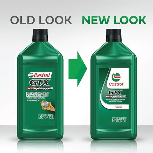Castrol GTX High Mileage 10W-40 Motor Oil - Image 4
