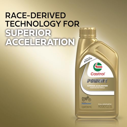 Castrol Power1 4T 5W-40 Synthetic Motorcycle Oil - Image 5