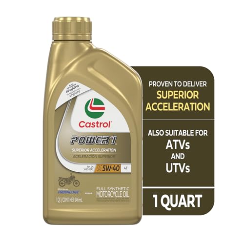 Castrol Power1 4T 5W-40 Synthetic Motorcycle Oil - Image 2
