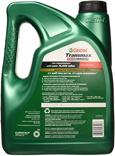 Castrol Transmax High Mileage Transmission Fluid, 1 Gallon - Image 4