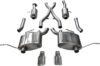Corsa Cat Back Exhaust For Jeep Grand Cherokee