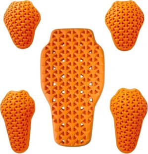 BORLENI CE Back Armor Protection Pad And CE Level 2 Elbow And Shoulder Pads Set
