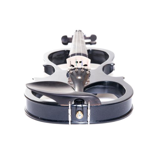 Cecilio CEVN-1BK Solid Wood Electric Violin - Image 5