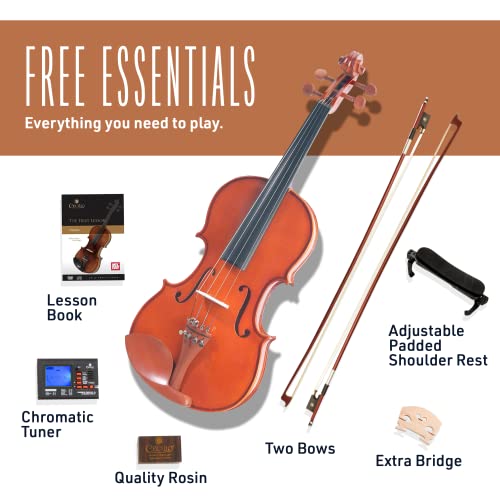 Cecilio Full Size Violin With Prelude Strings - Image 4