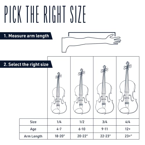Cecilio Full Size Violin With Prelude Strings - Image 5