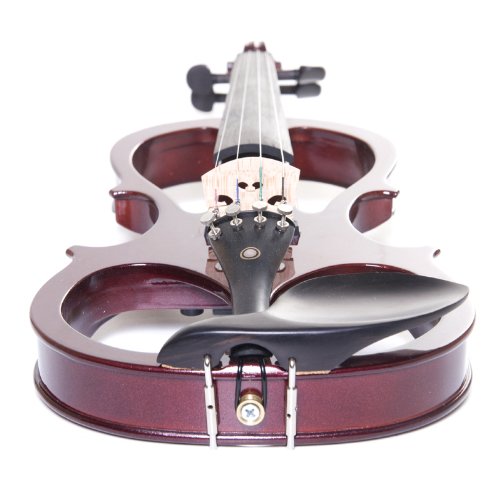 Cecilio Left-Handed Mahogany Electric Violin Style 1 - Image 3