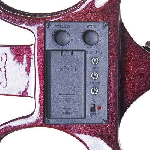 Cecilio Left-Handed Mahogany Electric Violin Style 1 - Image 2
