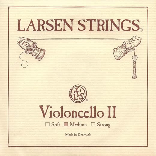 LS Larsen Strings Cello 4/4 D String Medium Alloy-Steel