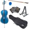 Cecilio Cello Kit With Bow And Stand