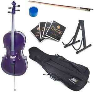 Cecilio Cello Kit With Bow, Stand, Bag