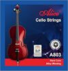 Alice Cello Strings 4/4 Full Set Steel Core