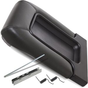 OxGord Center Console Lid Kit for 99-07 Silverado – Dark Grey