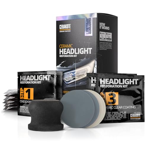CERAKOTE Ceramic Headlight Restoration Kit - Lasts Lifetime - Image 2