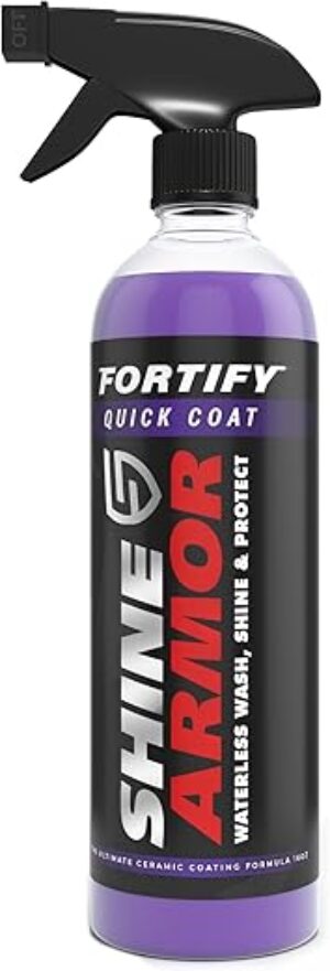 SHINE ARMOR Ceramic Coating Quick Coat Car Wax 8 Fl Oz
