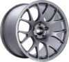 BBS CH-R Titanium Wheel with Polished Rim
