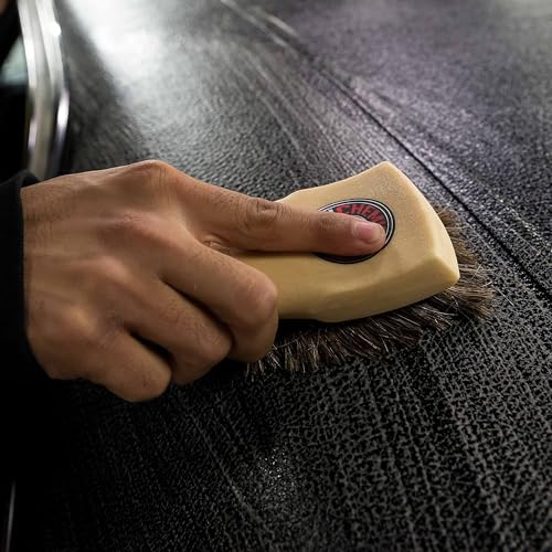 Chemical Guys Long Bristle Horse Hair Leather Brush - Image 3
