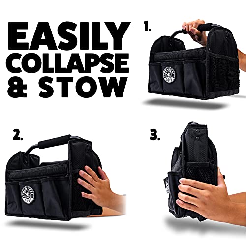 Chemical Guys Quick Load Collapsible Detailing Caddy Black - Image 3