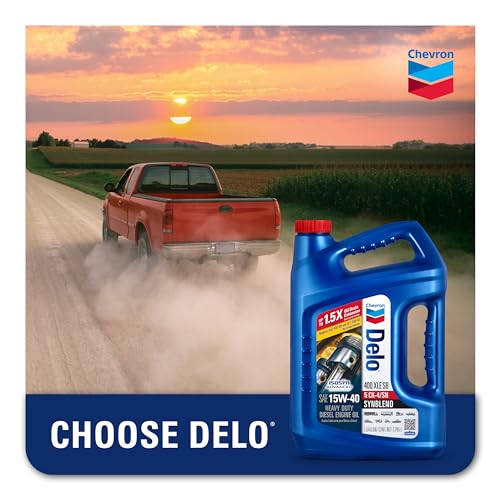 Chevron 400 XLE Synblend Diesel Engine Oil 15W-40 - Image 4