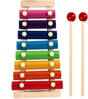 XYAIZL Children’s Xylophone With Safety Mallets
