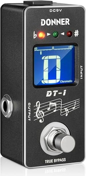 Donner Chromatic Guitar Tuner Pedal DT-1