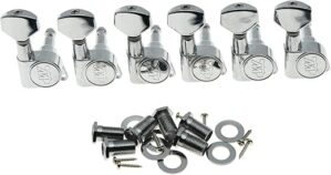 Wilkinson Chrome E-Z Post Guitar Tuners