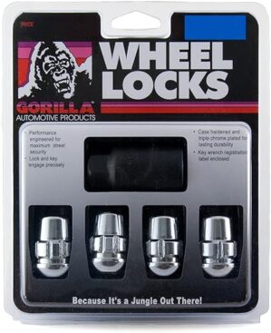 GORILLA Chrome Wheel Lock Set, 38431XL