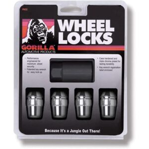 SR1 Performance Chrome Wheel Locks For 1997-2019 Corvettes