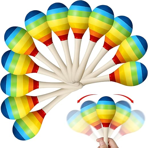 Boao Cinco De Mayo Fiesta Maracas Set