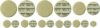 Instrument Clinic Clarinet Pad Set With Adhesive Pellets