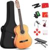 Vangoa Classical 3/4 Acoustic Guitar Bundle