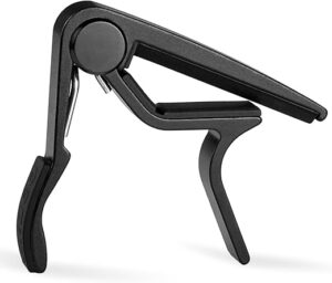 WINGO Classical Flat Guitar Capo, Black