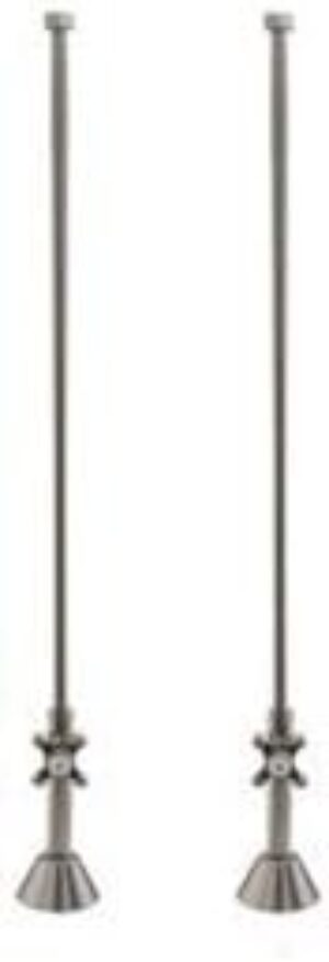 The Tub Connection Clawfoot Bathtub Supply Lines Chrome